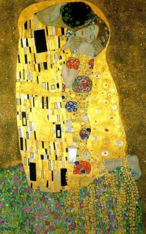 The Kiss - 1907, Gustav Klimt - Tate Gallery, London 