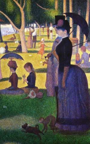 Sunday Afternoon on the Island of La Grande Jatte - 1886, George Seurat - Chicago Art Institute