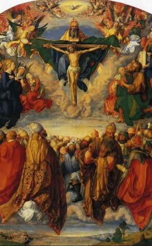 Adoration of the Trinity - 1511, Albrecht Durer, Kunsthistoriy, Vienne