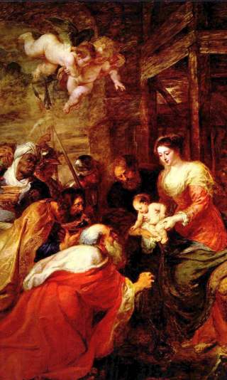 The Adoration of the Magi - 1635, Peter Paul Rubens, El Prado, Madrid