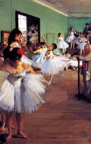 43A- Dance Class 1874, Edgar Degas, D'Orsay, Paris, France