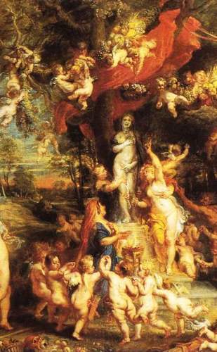 Feast of Venus - 1638, Peter Paul Rubens - Madrid - El Prado