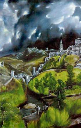 Toledo - 1599, El Greco - Art Metropolitan Museum, New York