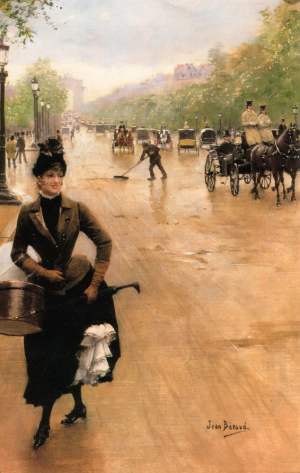 The Milliner on the Champs Alysees, Jean Beraud -Louvre, Paris